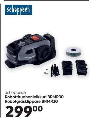 Scheppach Robottiruohonleikkuri BRMR30