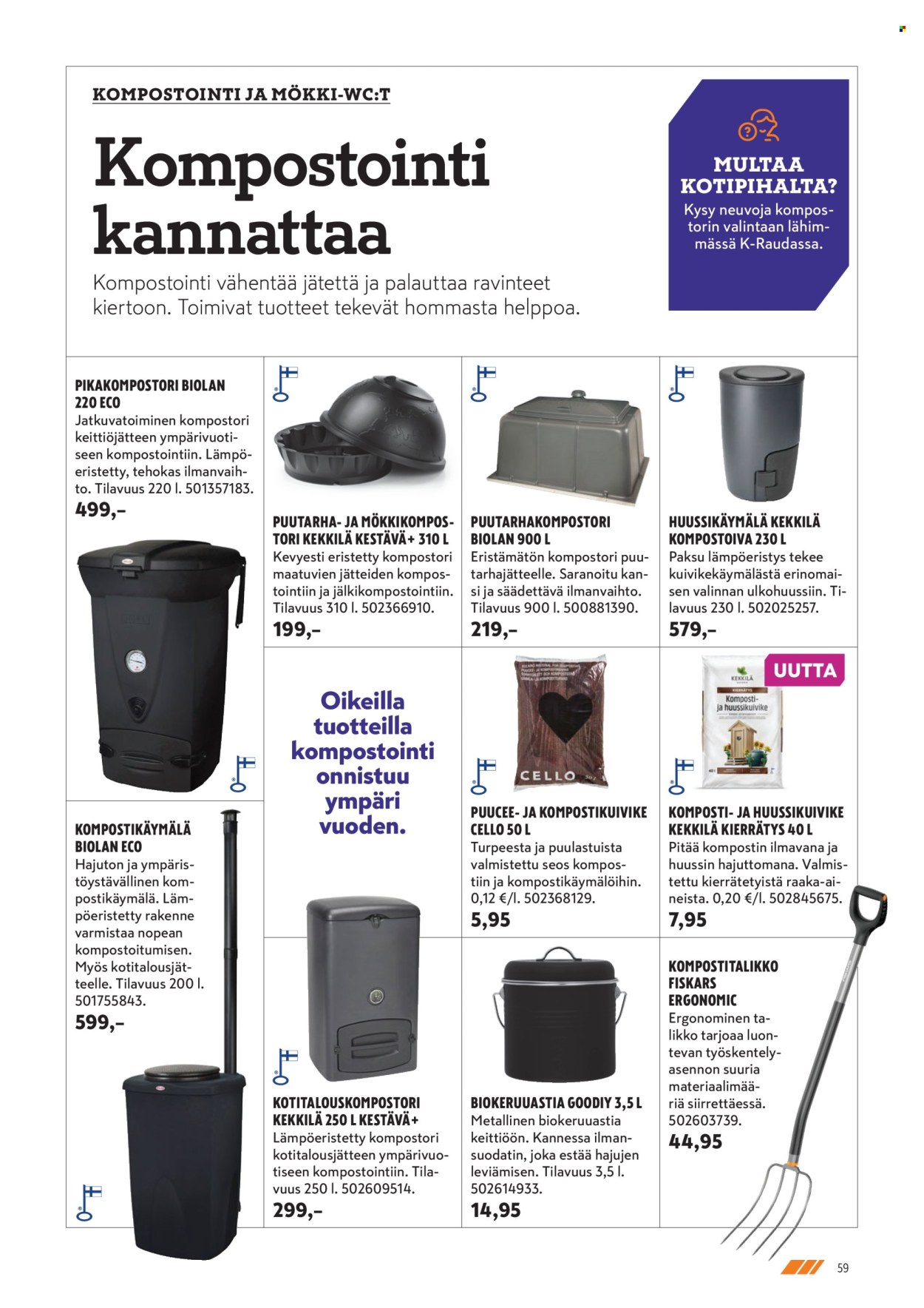 K-Rauta tarjoukset. Sivu 59