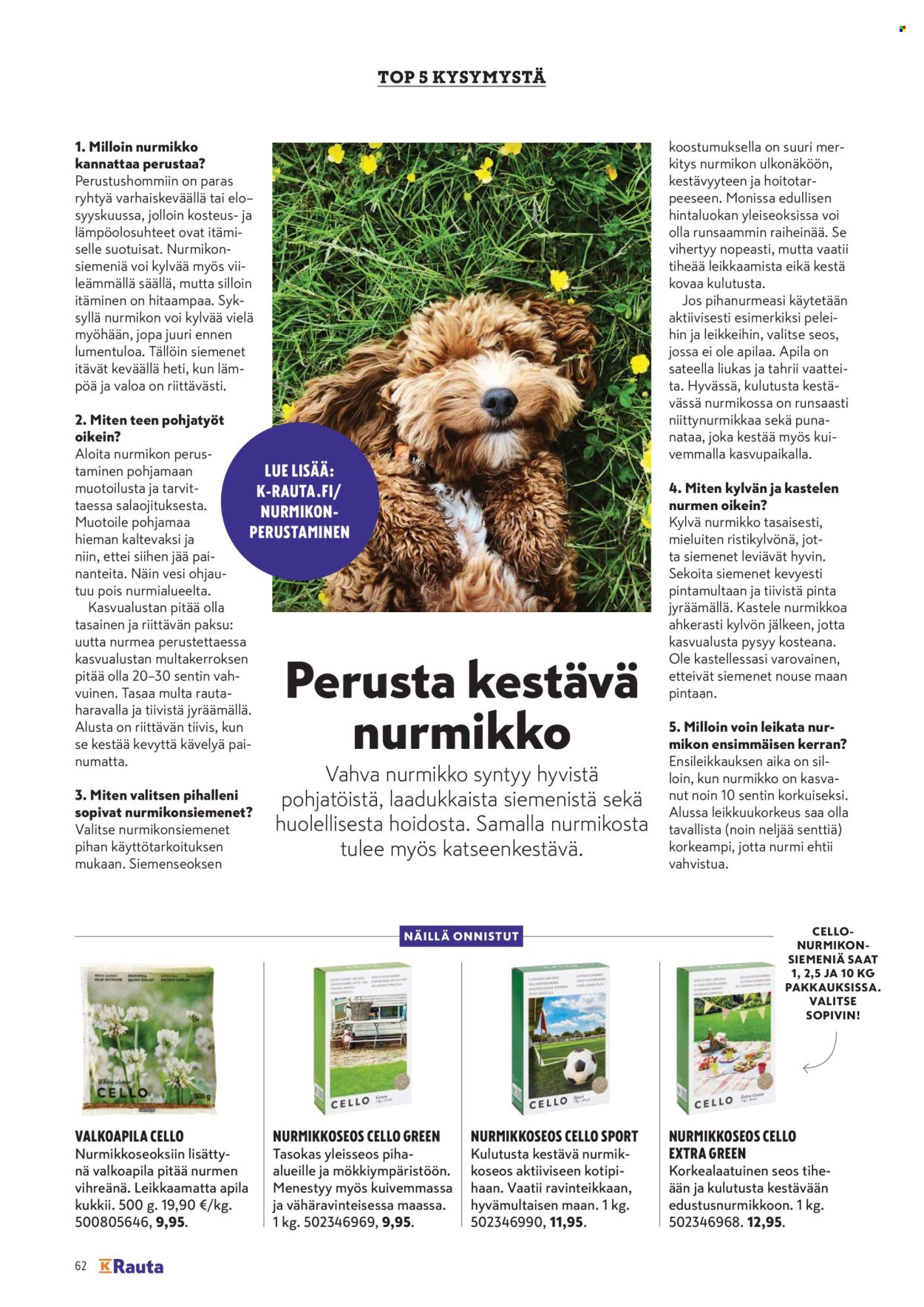 K-Rauta tarjoukset. Sivu 62