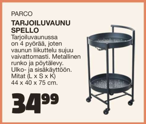 TARJOILUVAUNU SPELLO