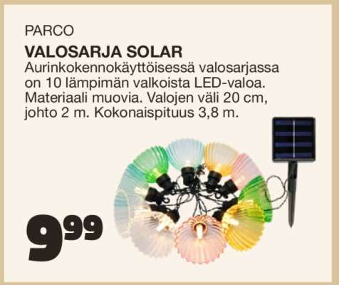 VALOSARJA SOLAR