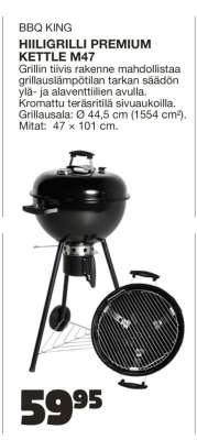 HIILIGRILLI PREMIUM KETTLE M47