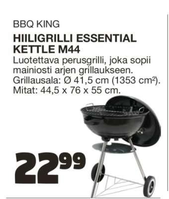 HIILIGRILLI ESSENTIAL KETTLE M44