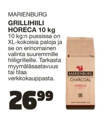 MARIENBURG GRILLIHIILI HORECA 10 kg