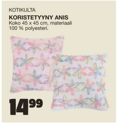 KOTIKULTA KORISTETYYNY ANIS