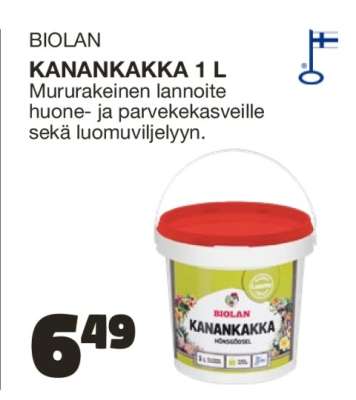 Biolan Kanankakka 1 l