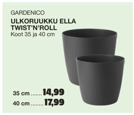GARDENICO ULKORUUKKU ELLA TWIST’N’ROLL