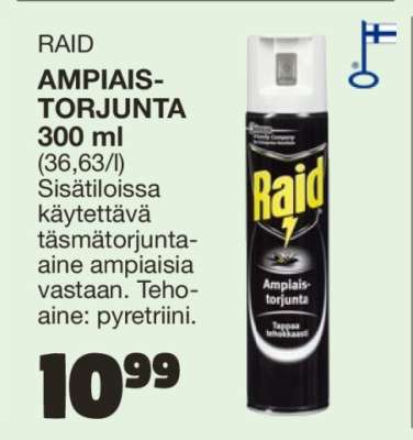 RAID AMPAIS-TORJUNTA 300 ml