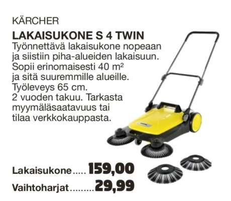 KÄRCHER LAKAISUKONE S 4 TWIN