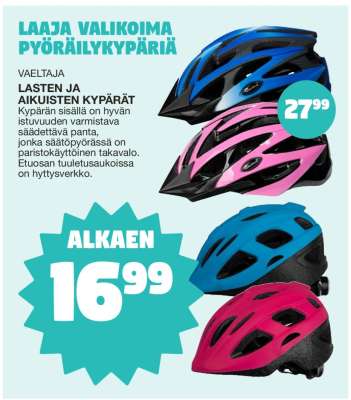 VAELTAJA LASTEN JA AIKUISTEN KYPÄRÄT