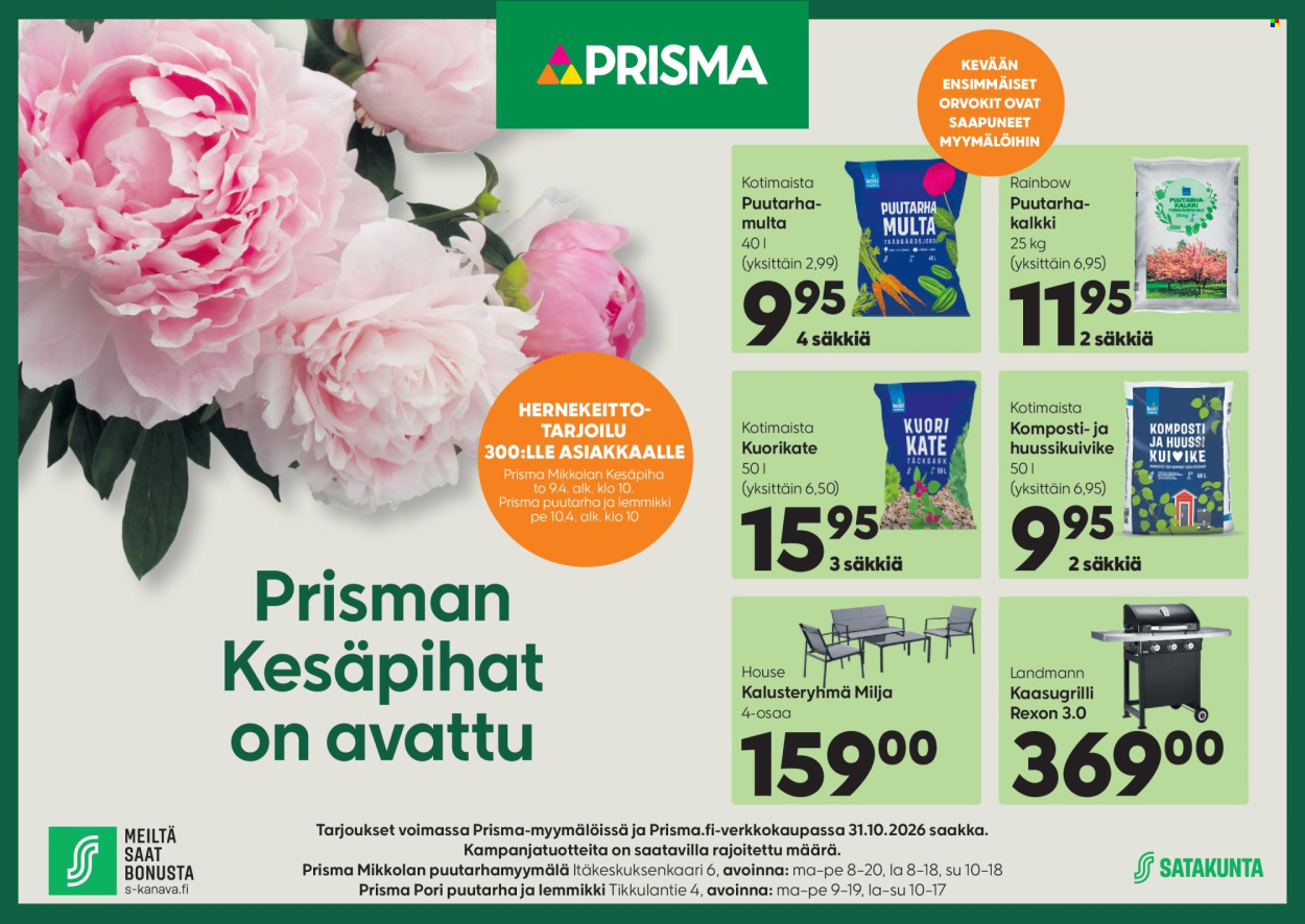 Prisma tarjoukset - 08.04.2026 - 31.10.2026. Sivu 1