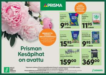 Prisma tarjoukset  - 08.04.2026 - 31.10.2026.