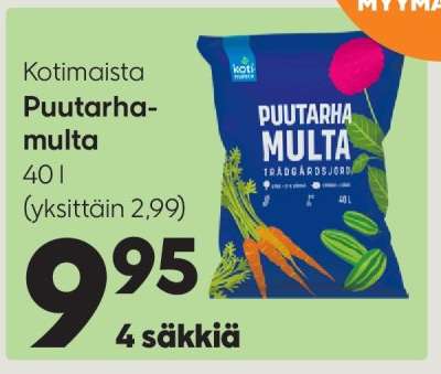 Kotimaista Puutarhamulta