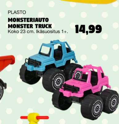 PLASTO MONSTERIAUTO MONSTER TRUCK