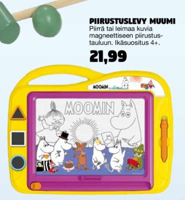 PIIRUSTUSLEVY MUUMI