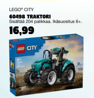 LEGO® CITY 60498 TRAKTORI