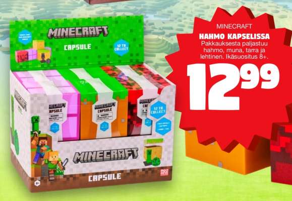 MINECRAFT HAHMO KAPSELEISSA