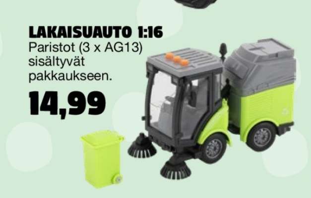 LAKAISUAUTO 1:16