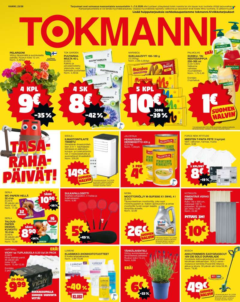 Tokmanni tarjoukset  - 01.06.2026 - 07.06.2026.