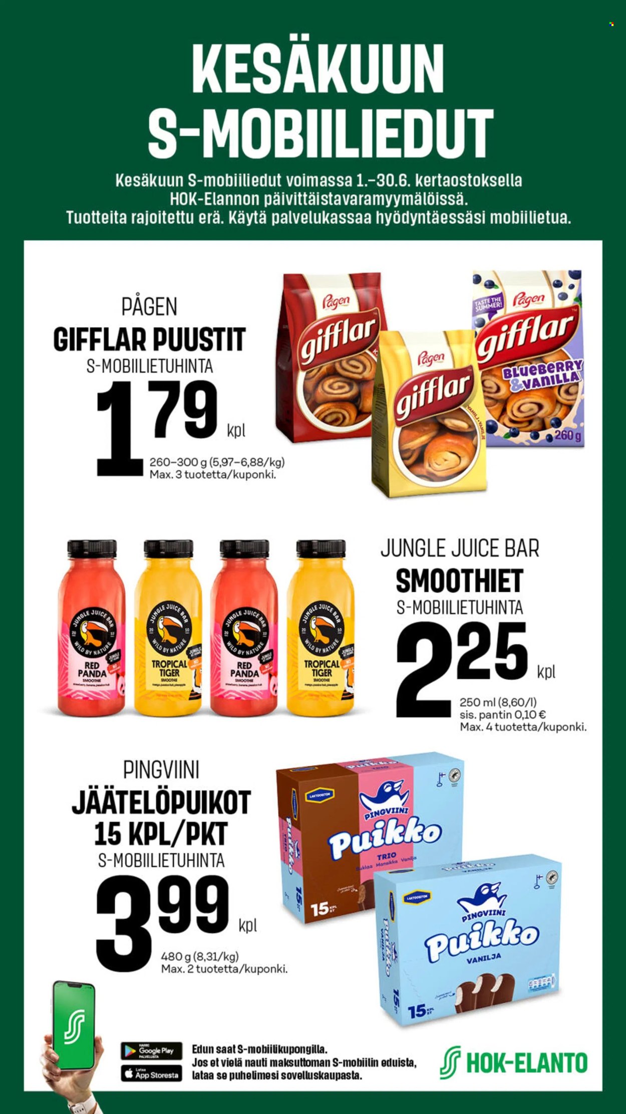 S-market tarjoukset - 01.06.2026 - 30.06.2026. Sivu 1