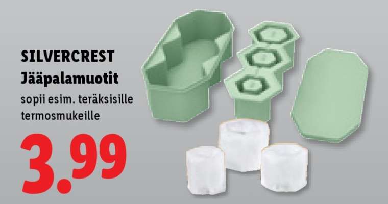 SILVERCREST Jääpalamuotit