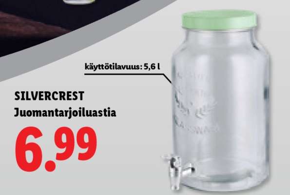 SILVERCREST Juomantarjoiluastia