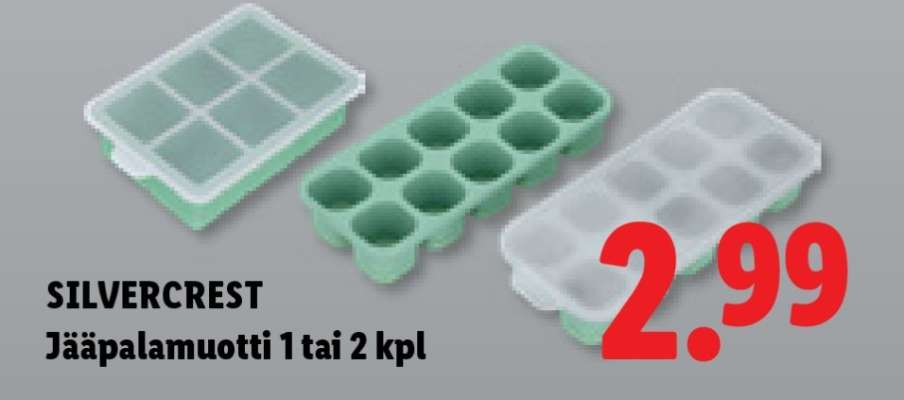 SILVERCREST Jääpalamuotti 1 tai 2 kpl
