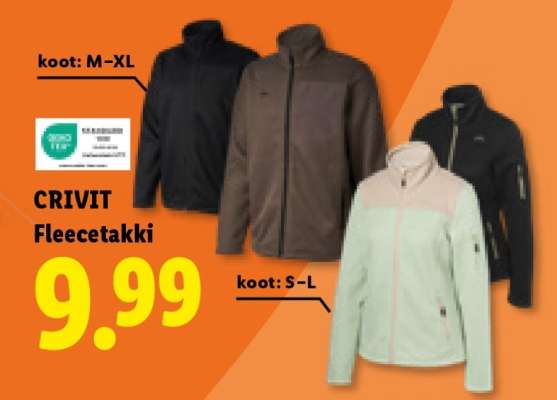 CRIVIT Fleecetakki