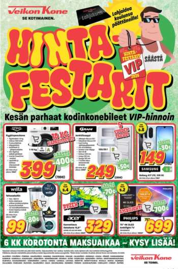 Veikon Kone tarjoukset  - 01.06.2026 - 14.06.2026.