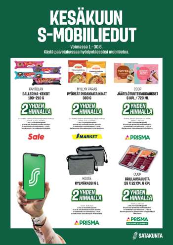 Sale tarjoukset  - 01.06.2026 - 30.06.2026.