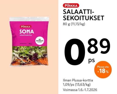 Pirkka Salaattisekoitukset