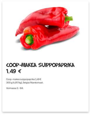 COOP-MAKEA SUIPPOPAPRIKA