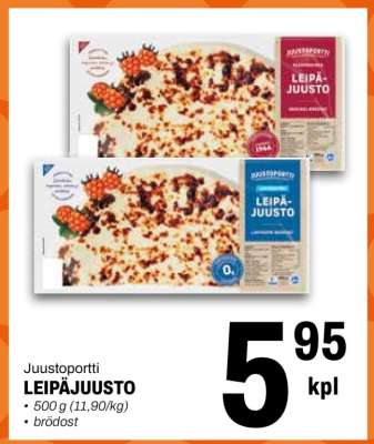 Juustoportti LEIPÄJUUSTO