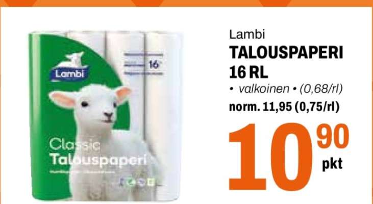 Lambi TALOUSPAPERI 16 RL