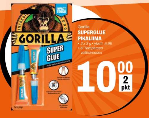 Gorilla SUPERGLUE PIKALIIMA