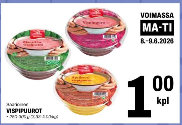 Saarioinen Vispipuurot