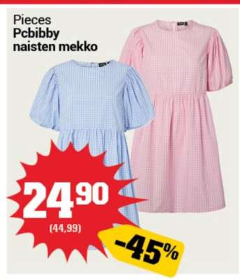 Pieces Pcbibby naisten mekko
