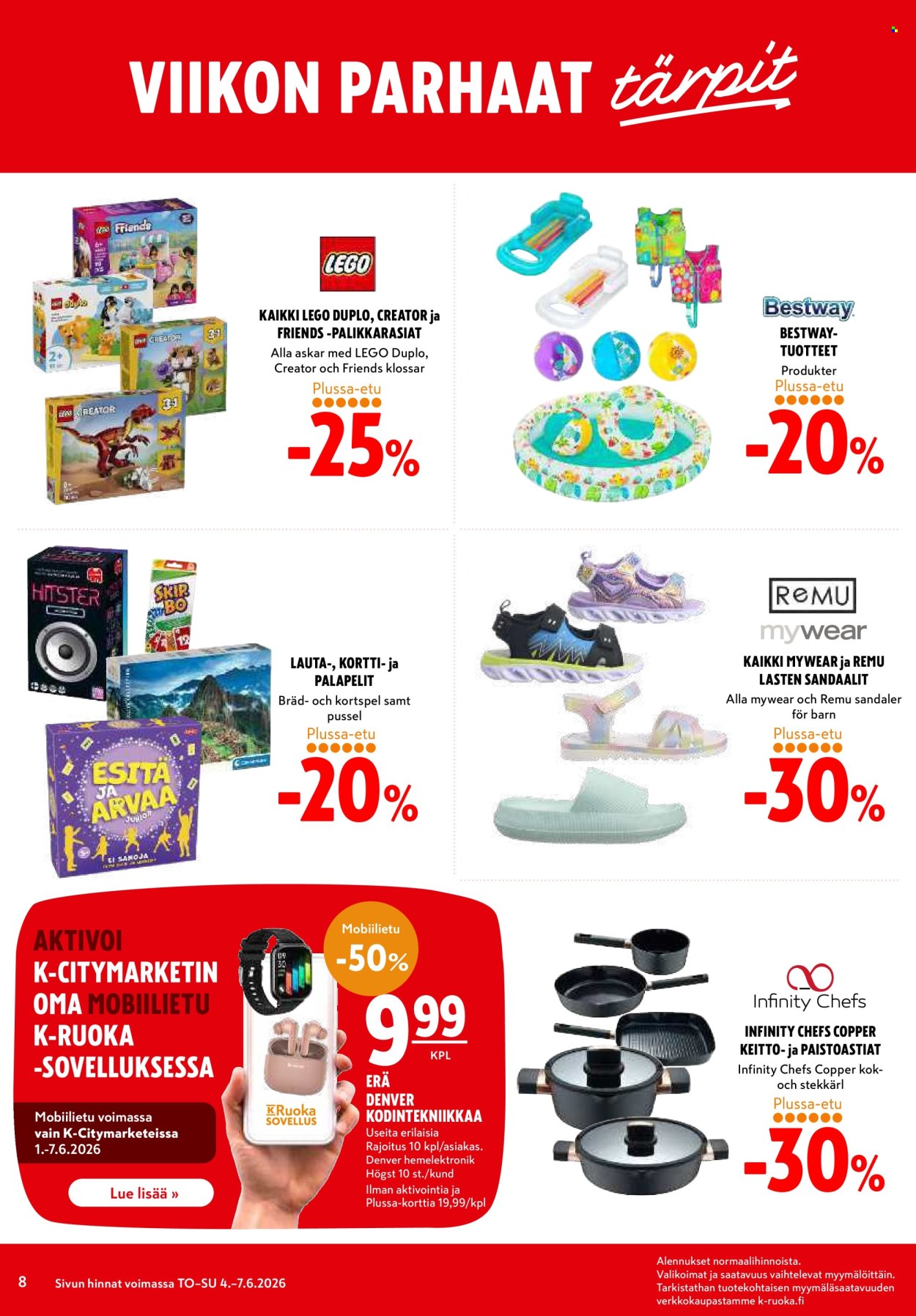 K-citymarket tarjoukset - 04.06.2026 - 07.06.2026. Sivu 8