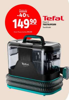 Tefal Clean It TEKSTIILIPESURI