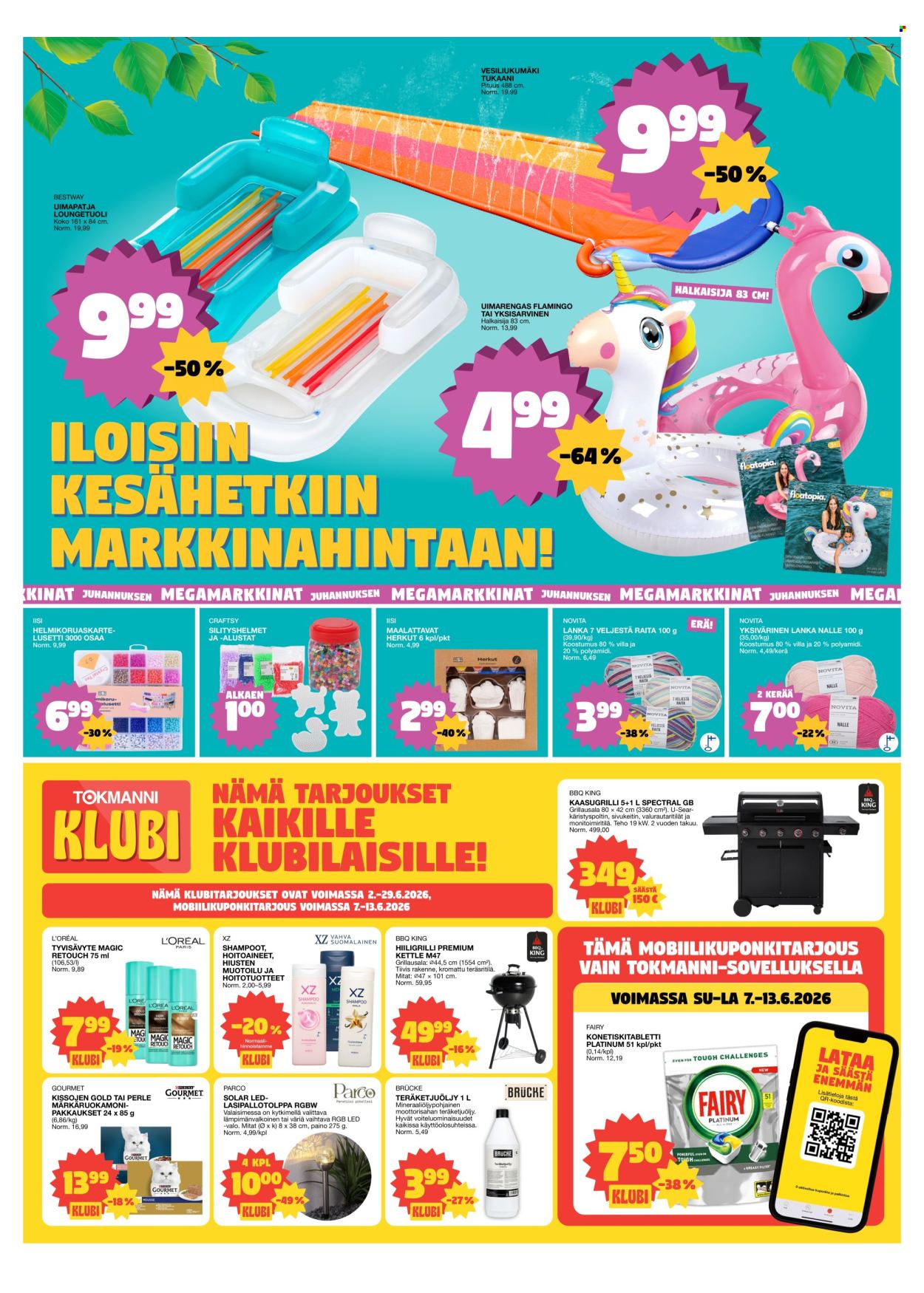 Tokmanni tarjoukset - 08.06.2026 - 14.06.2026. Sivu 7