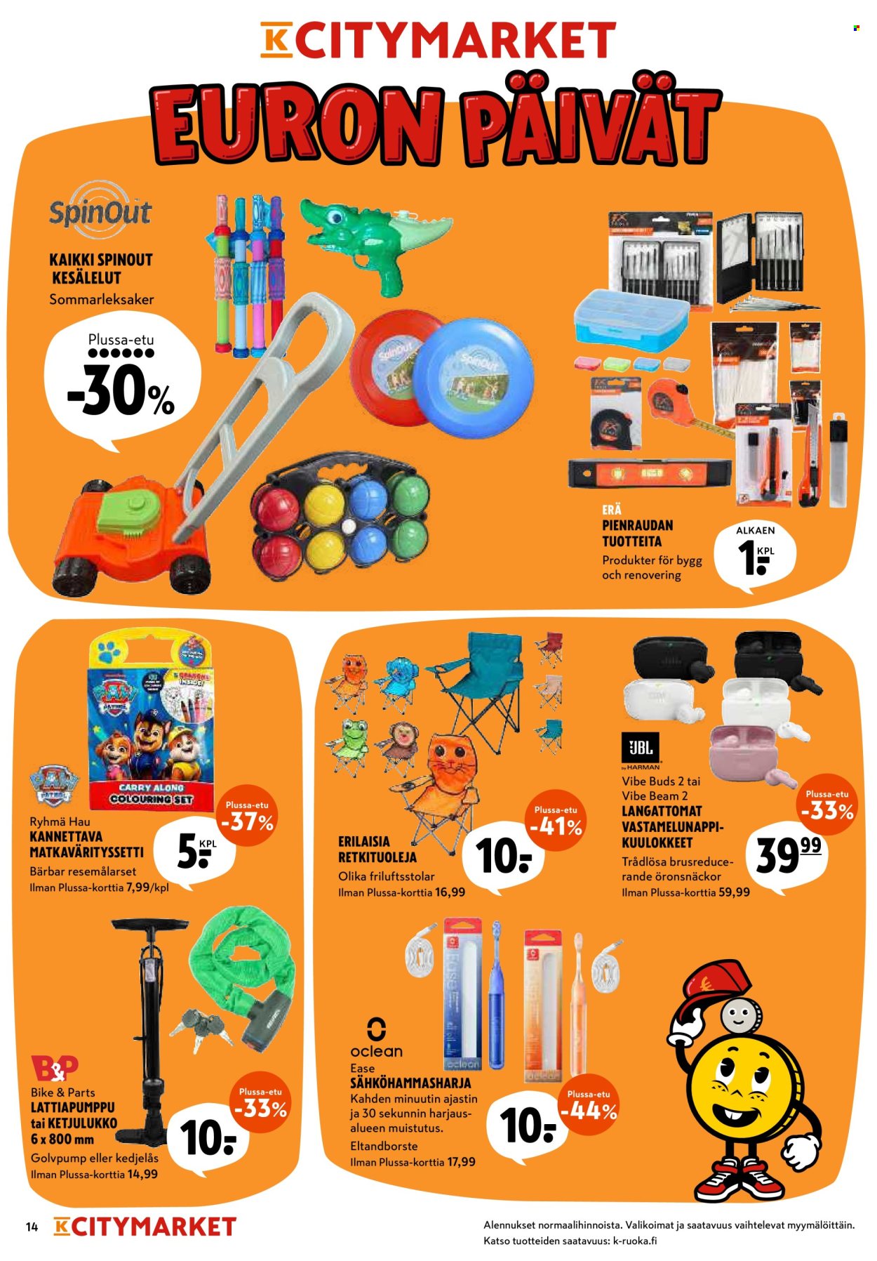 K-citymarket tarjoukset - 08.06.2026 - 10.06.2026. Sivu 14