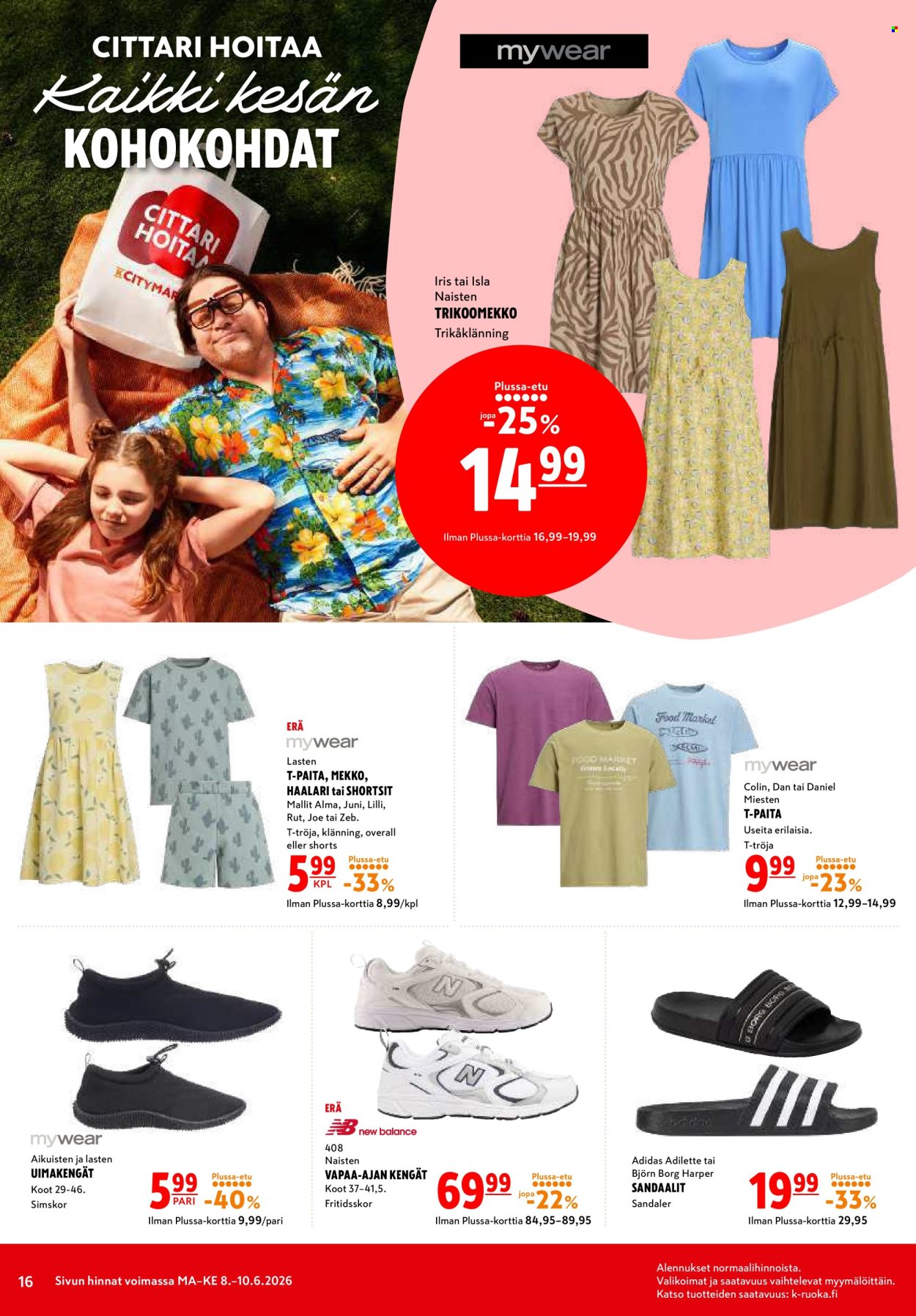 K-citymarket tarjoukset - 08.06.2026 - 10.06.2026. Sivu 16