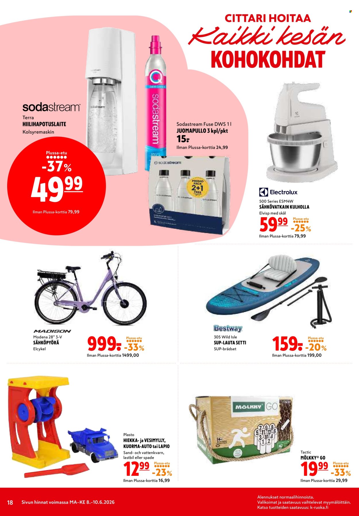 K-citymarket tarjoukset - 08.06.2026 - 10.06.2026. Sivu 18