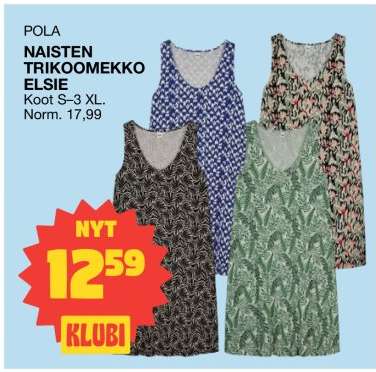 NAISTEN TRIKOOMEKKO ELSIE