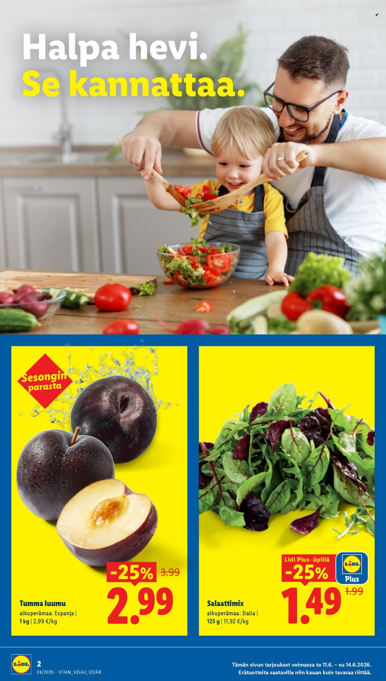 Lidl tarjoukset - 11.06.2026 - 16.06.2026. Sivu 2