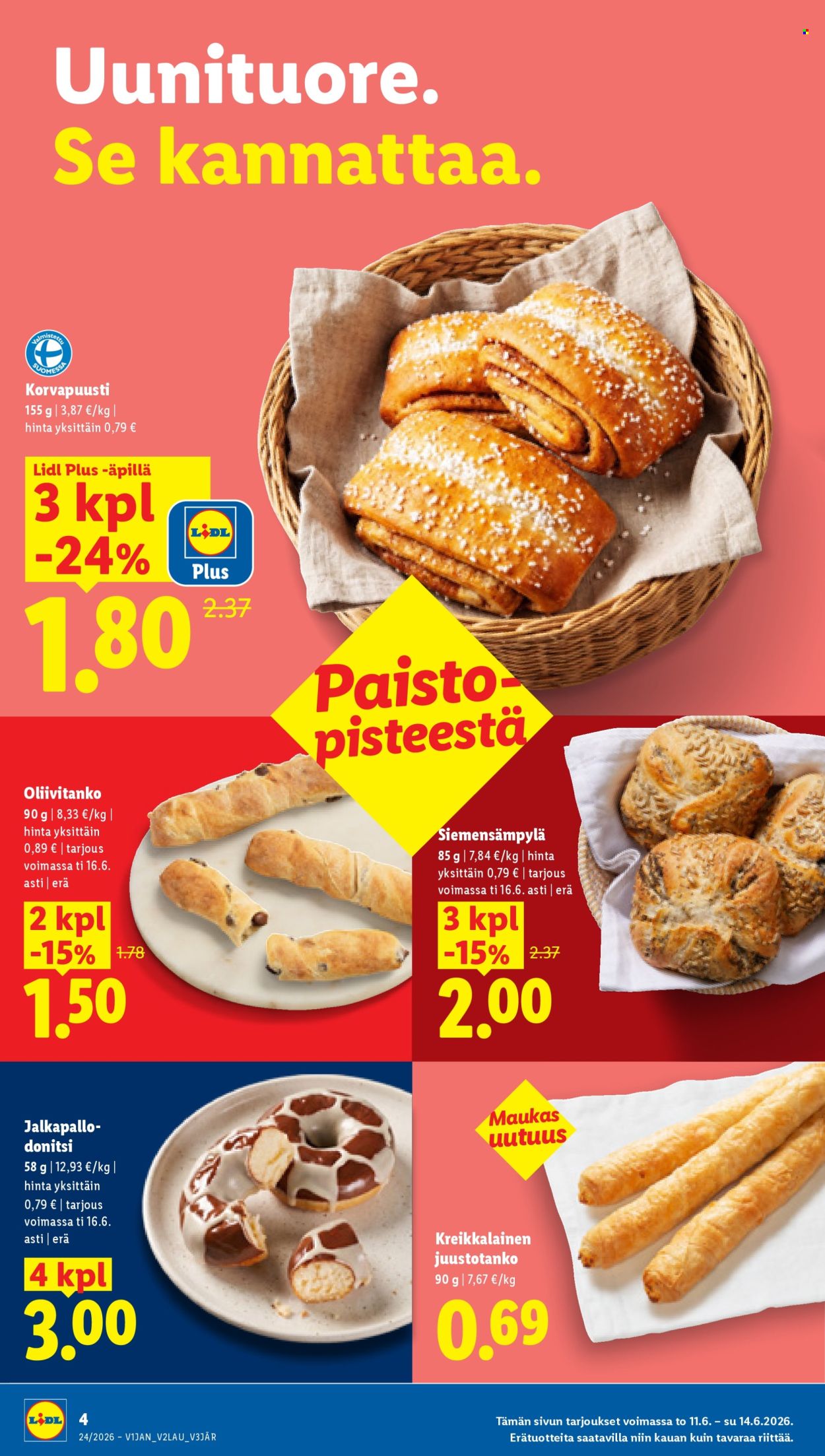 Lidl tarjoukset - 11.06.2026 - 16.06.2026. Sivu 4