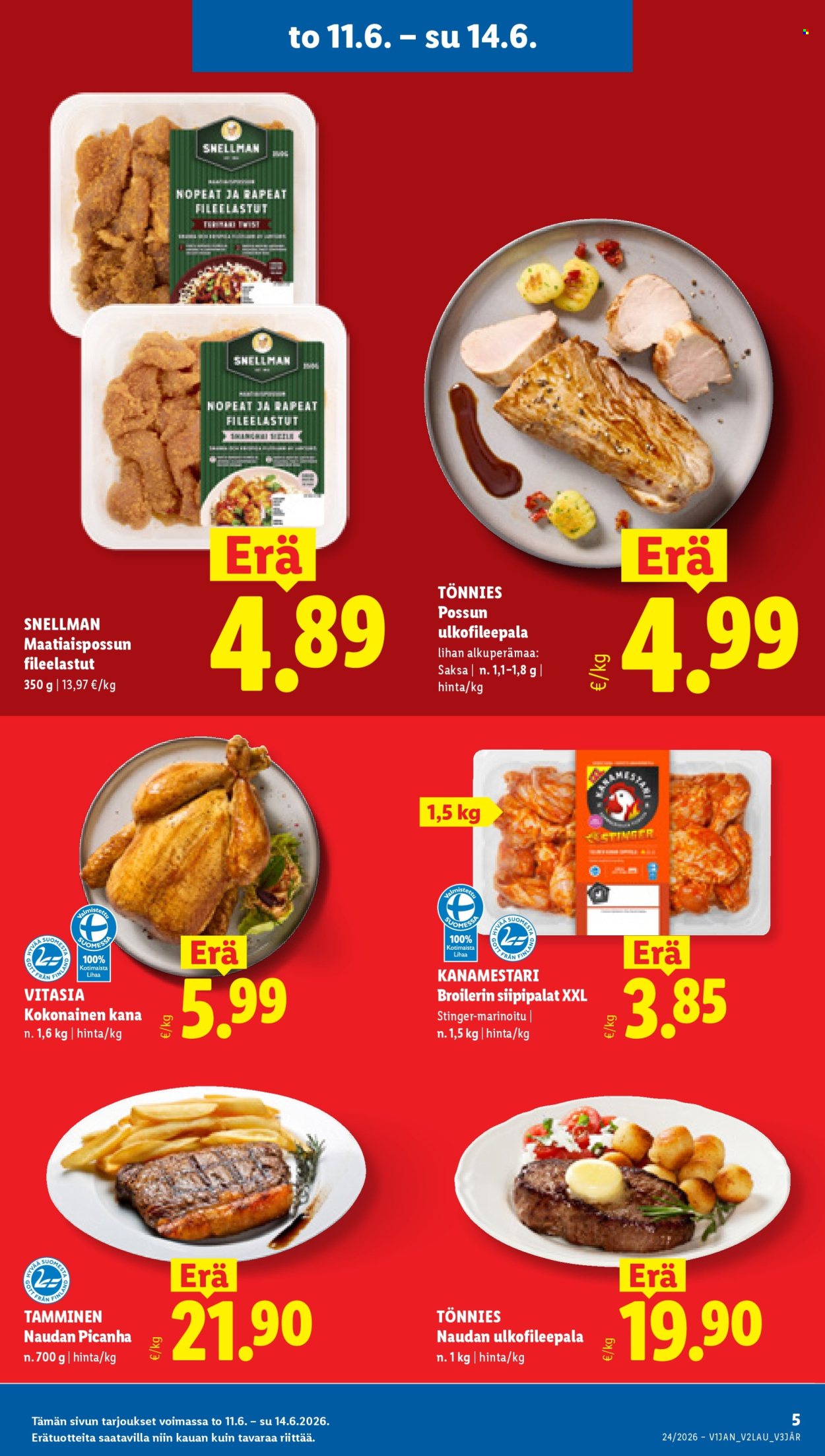 Lidl tarjoukset - 11.06.2026 - 16.06.2026. Sivu 5