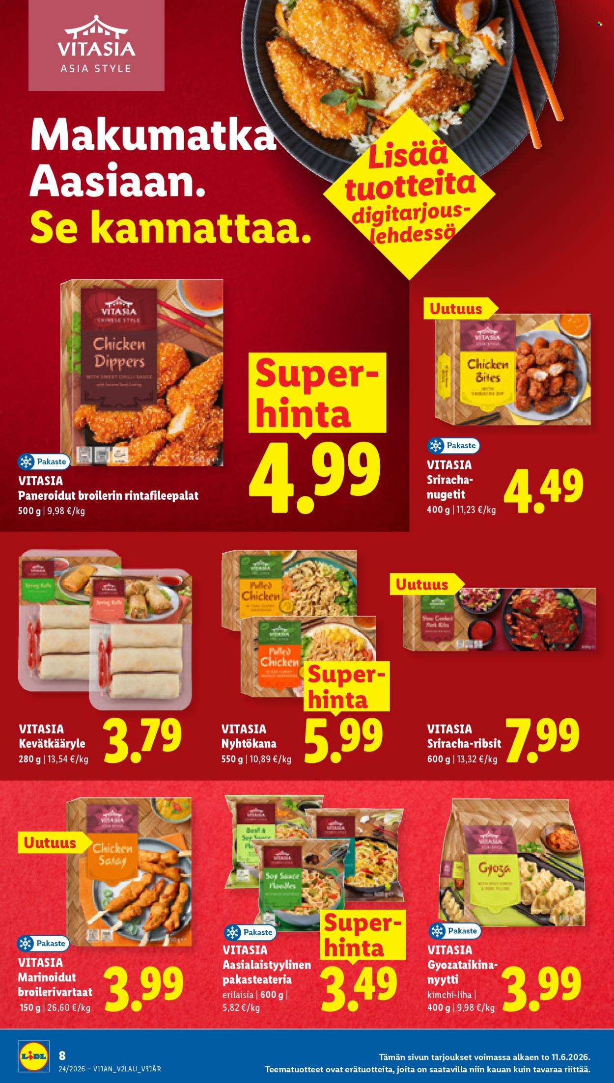 Lidl tarjoukset - 11.06.2026 - 16.06.2026. Sivu 8