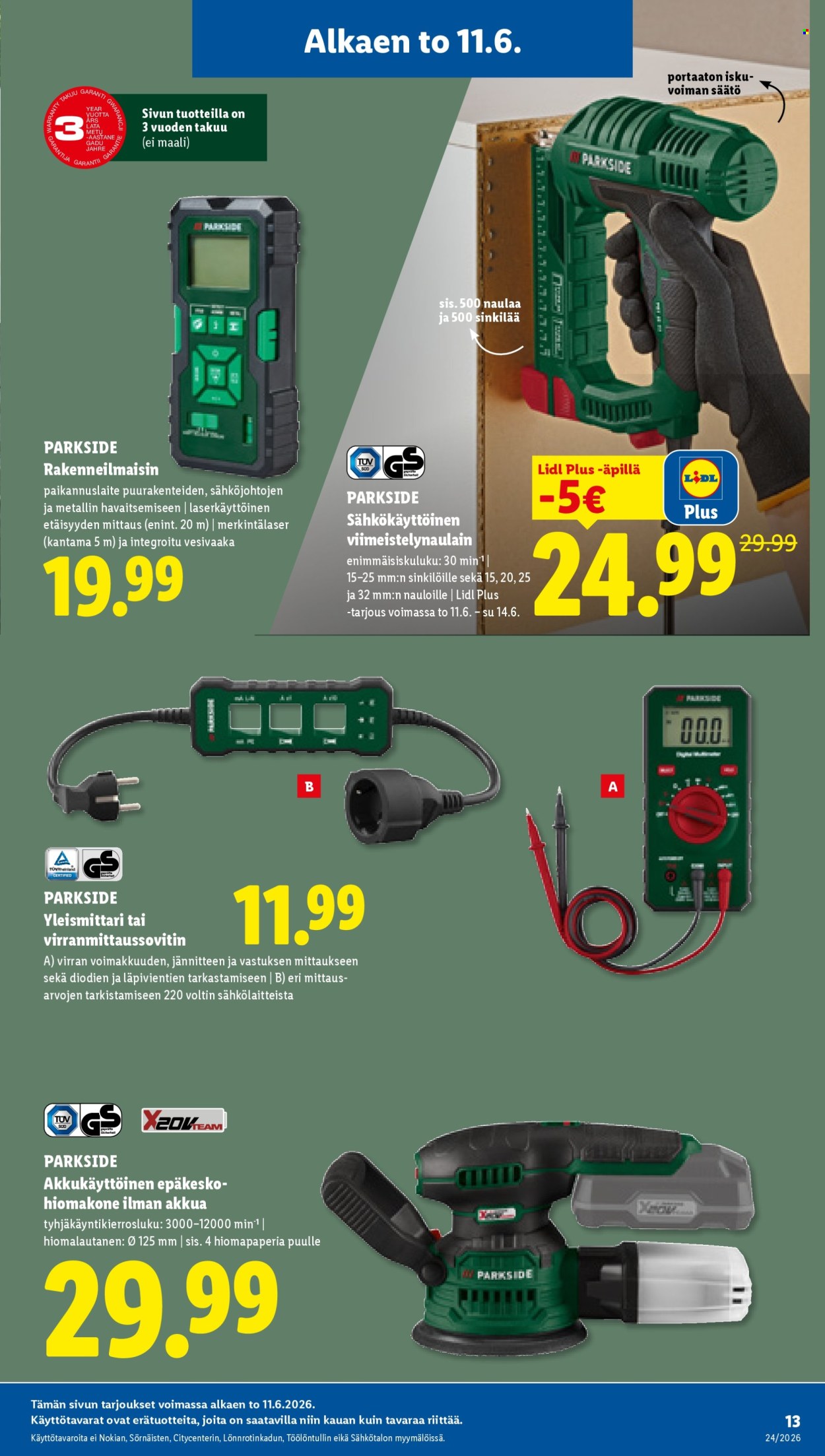 Lidl tarjoukset - 11.06.2026 - 16.06.2026. Sivu 17
