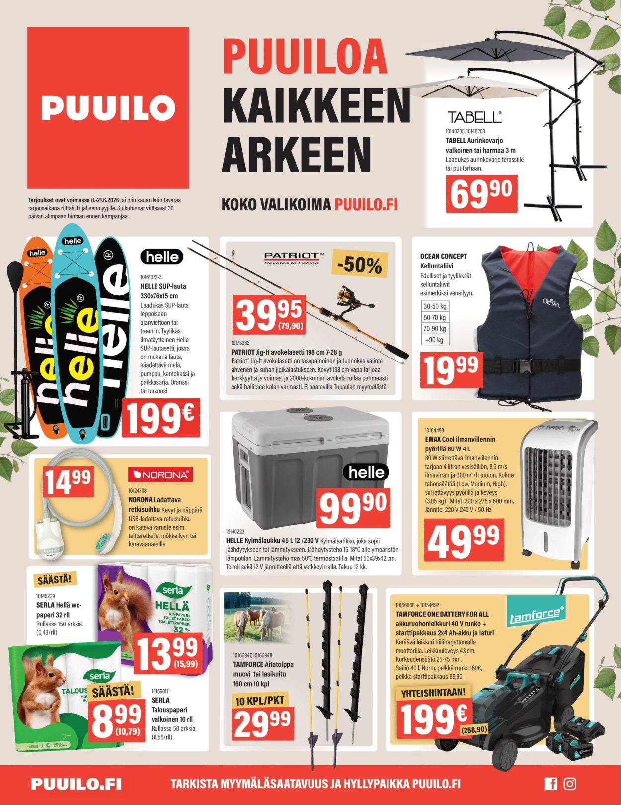 Puuilo tarjoukset - 08.06.2026 - 21.06.2026. Sivu 1